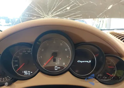 2011 Porsche Cayenne S from USA, damaged, VIN WP1AB2A21BLA53994